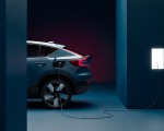 2023 Volvo XC40 Recharge (Color: Fjord Blue) Charging Connector Wallpapers 150x120 (11)