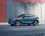 2023 Volvo XC40 Recharge (Color: Fjord Blue) Front Three-Quarter Wallpapers 150x120 (2)