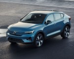 2023 Volvo XC40 Recharge (Color: Fjord Blue) Front Three-Quarter Wallpapers 150x120