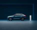 2023 Volvo XC40 Recharge (Color: Fjord Blue) Side Wallpapers 150x120 (7)