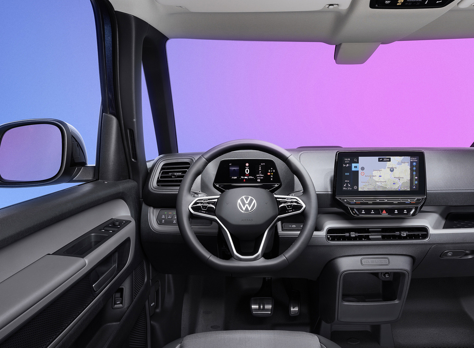 2024 Volkswagen ID. Buzz Cargo Interior Cockpit Wallpapers (8)