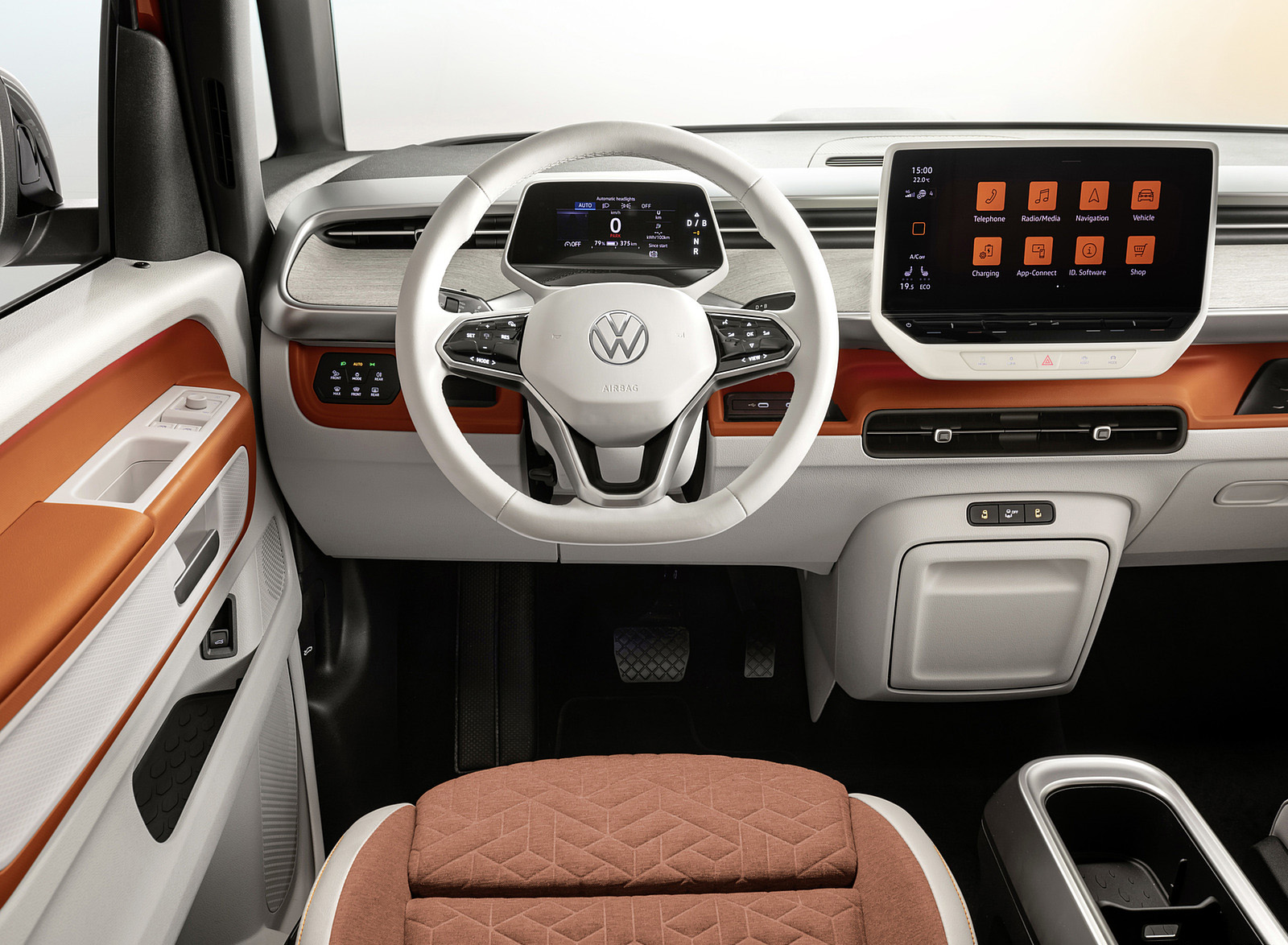 2024 Volkswagen ID. Buzz Interior Cockpit Wallpapers #22 of 302