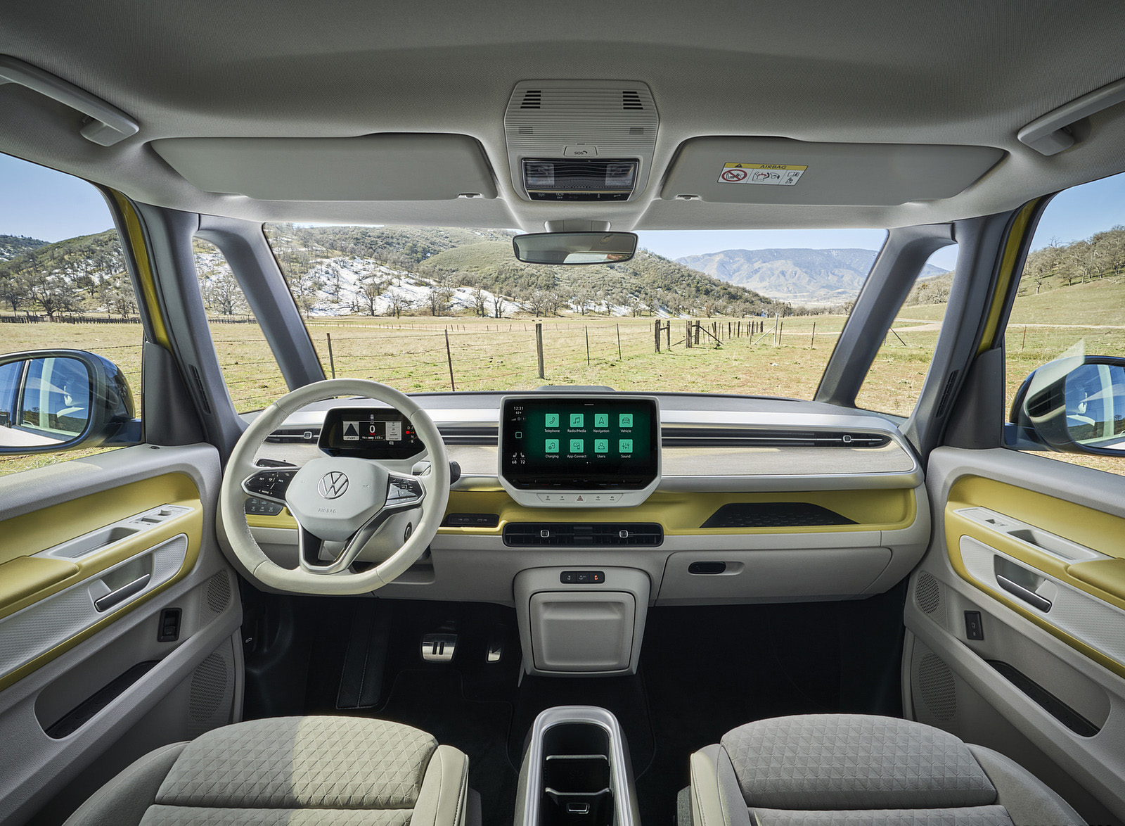2024 Volkswagen ID. Buzz Interior Cockpit Wallpapers #271 of 302