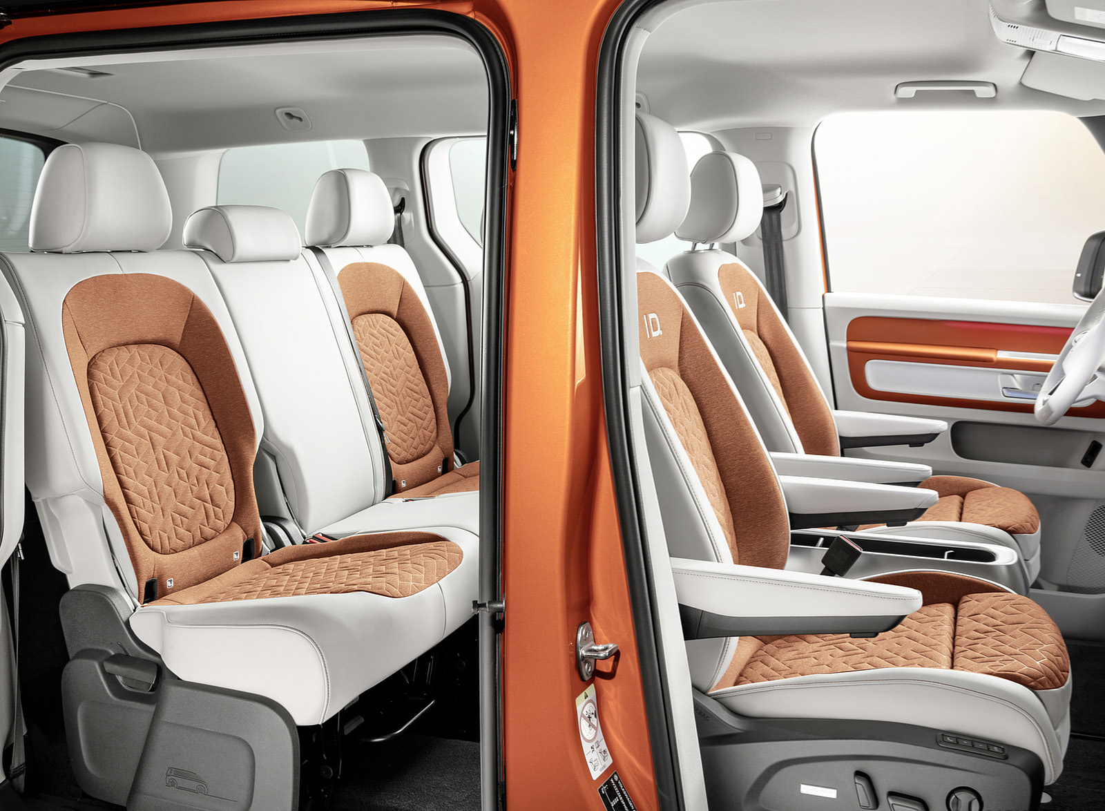 2024 Volkswagen ID. Buzz Interior Seats Wallpapers #28 of 302