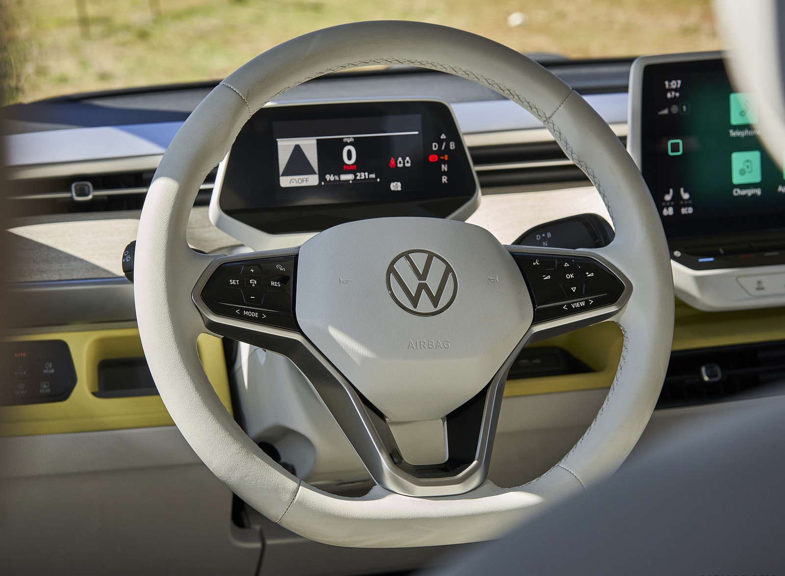 2024 Volkswagen ID. Buzz Interior Steering Wheel Wallpapers #274 of 302