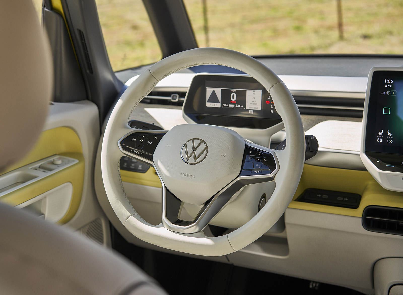 2024 Volkswagen ID. Buzz Interior Steering Wheel Wallpapers #273 of 302