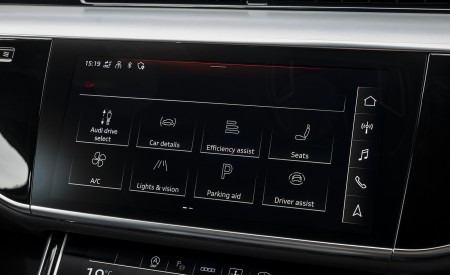 2022 Audi S8 (UK-Spec) Central Console Wallpapers 450x275 (43)
