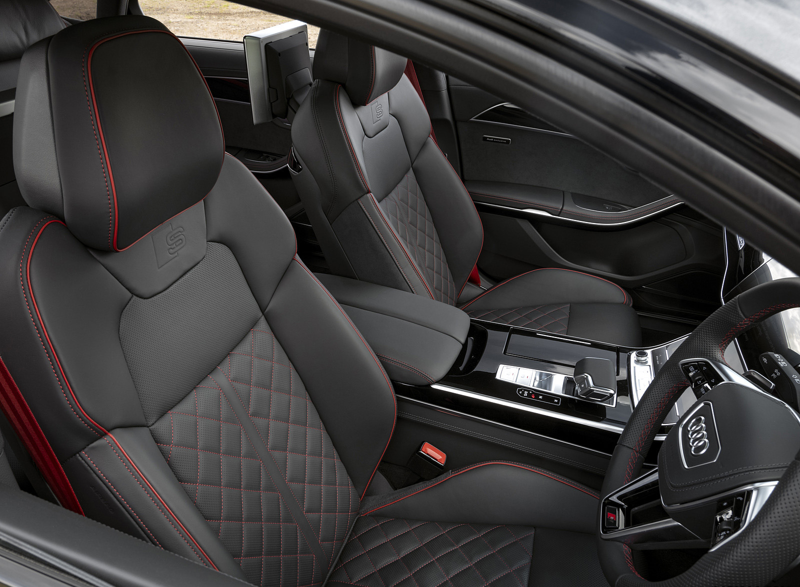 2022 Audi S8 (UK-Spec) Interior Front Seats Wallpapers #62 of 68
