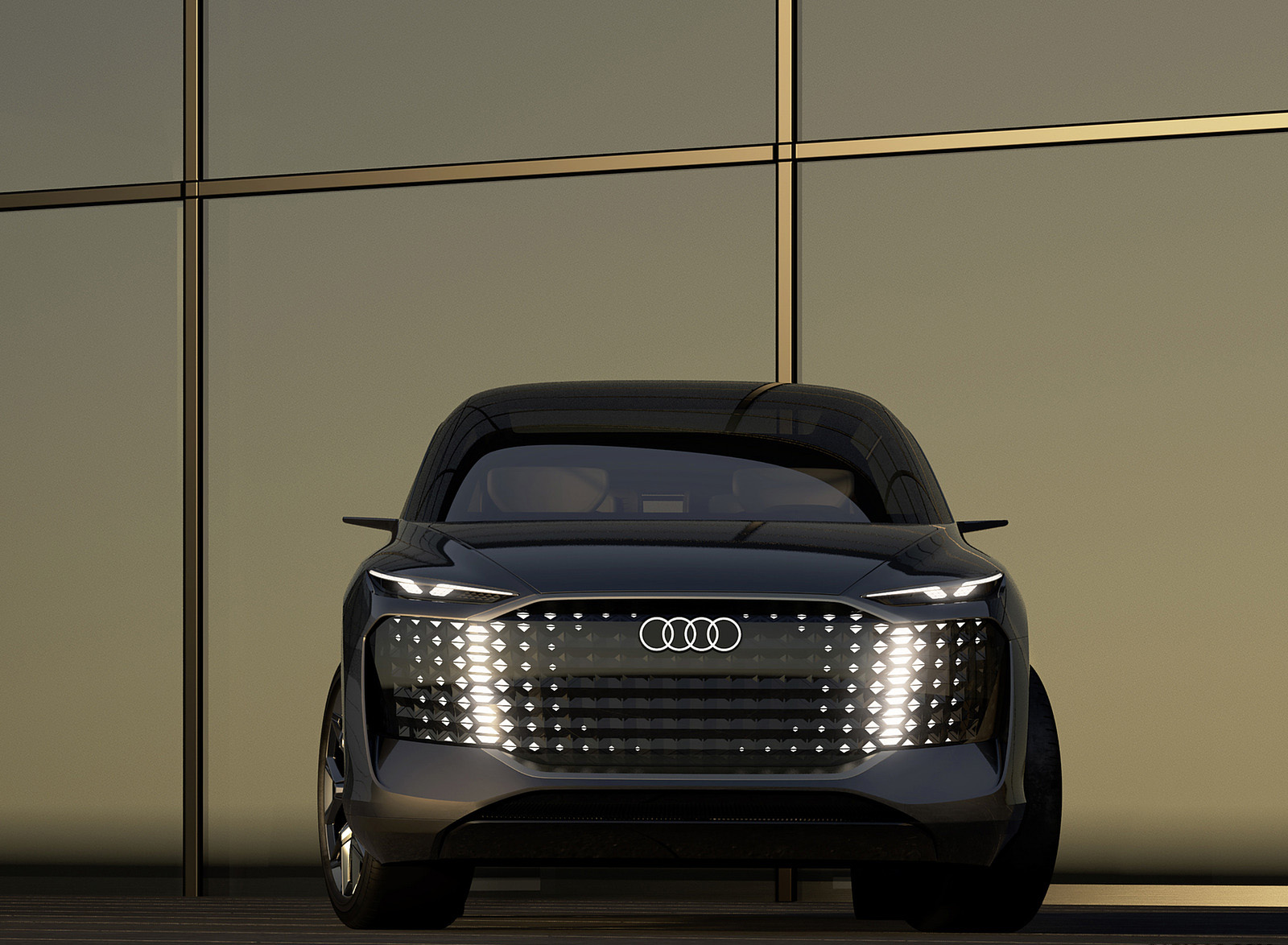 2022 Audi Urbansphere Concept (Color: Electric Slate) Front Wallpapers #6 of 73