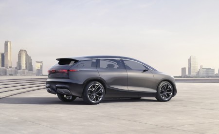 2022 Audi Urbansphere Concept (Color: Electric Slate) Rear Three-Quarter Wallpapers 450x275 (3)