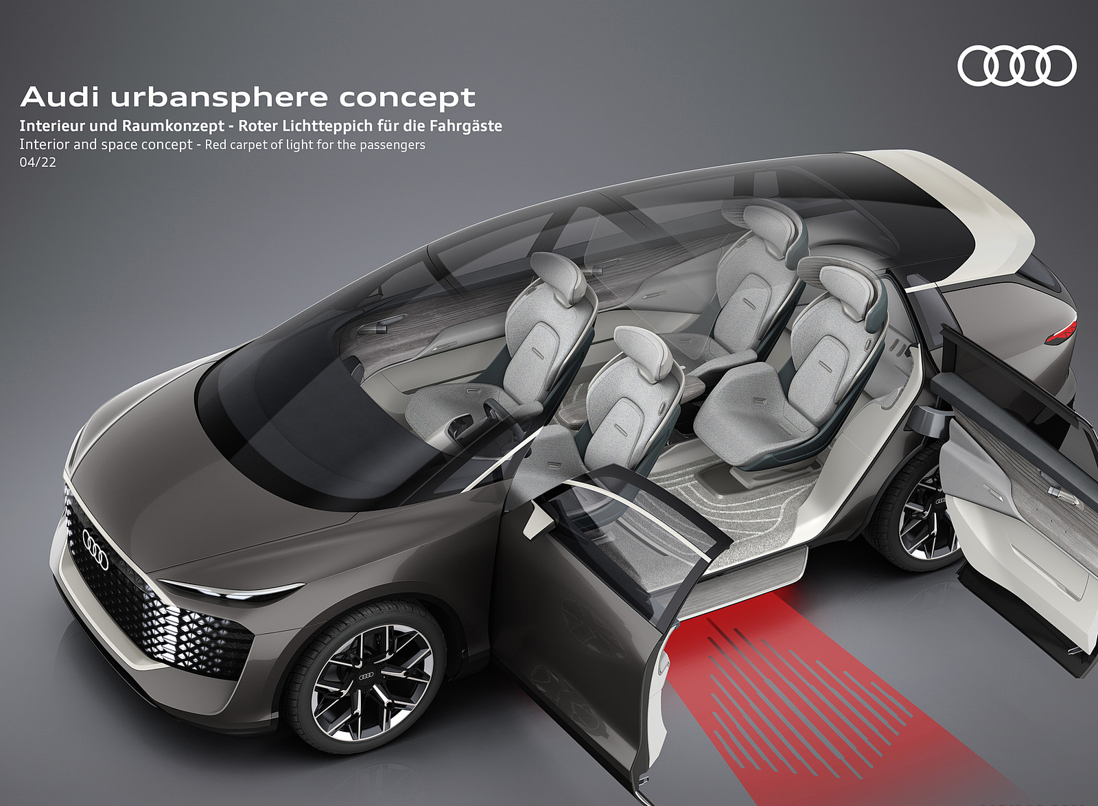 2022 Audi Urbansphere Concept Interior and space concept Wallpapers #73 of 73