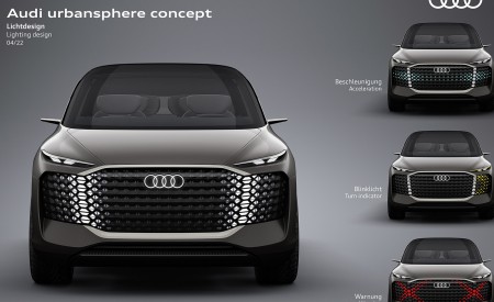 2022 Audi Urbansphere Concept Lighting design Wallpapers 450x275 (66)