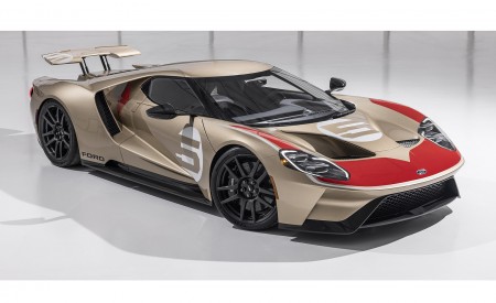 2022 Ford GT Holman Moody Heritage Edition Front Three-Quarter Wallpapers 450x275 (3)