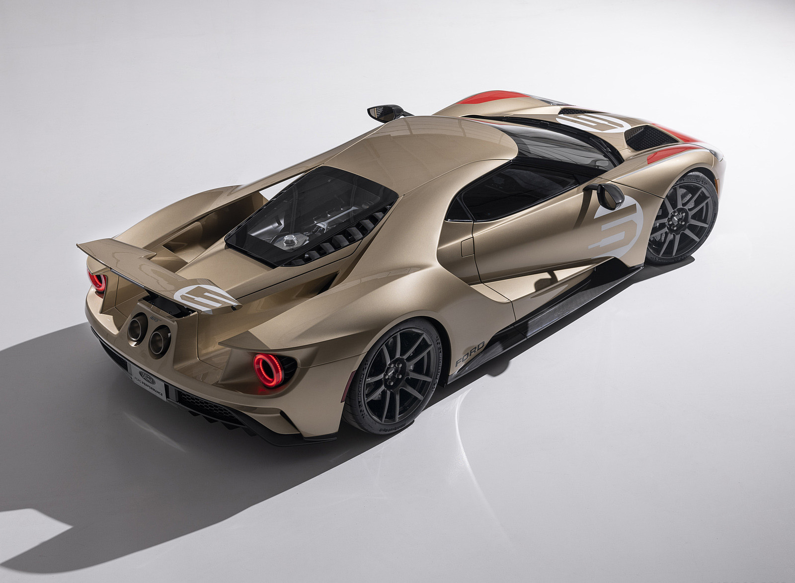 2022 Ford GT Holman Moody Heritage Edition Rear Three-Quarter Wallpapers (7)