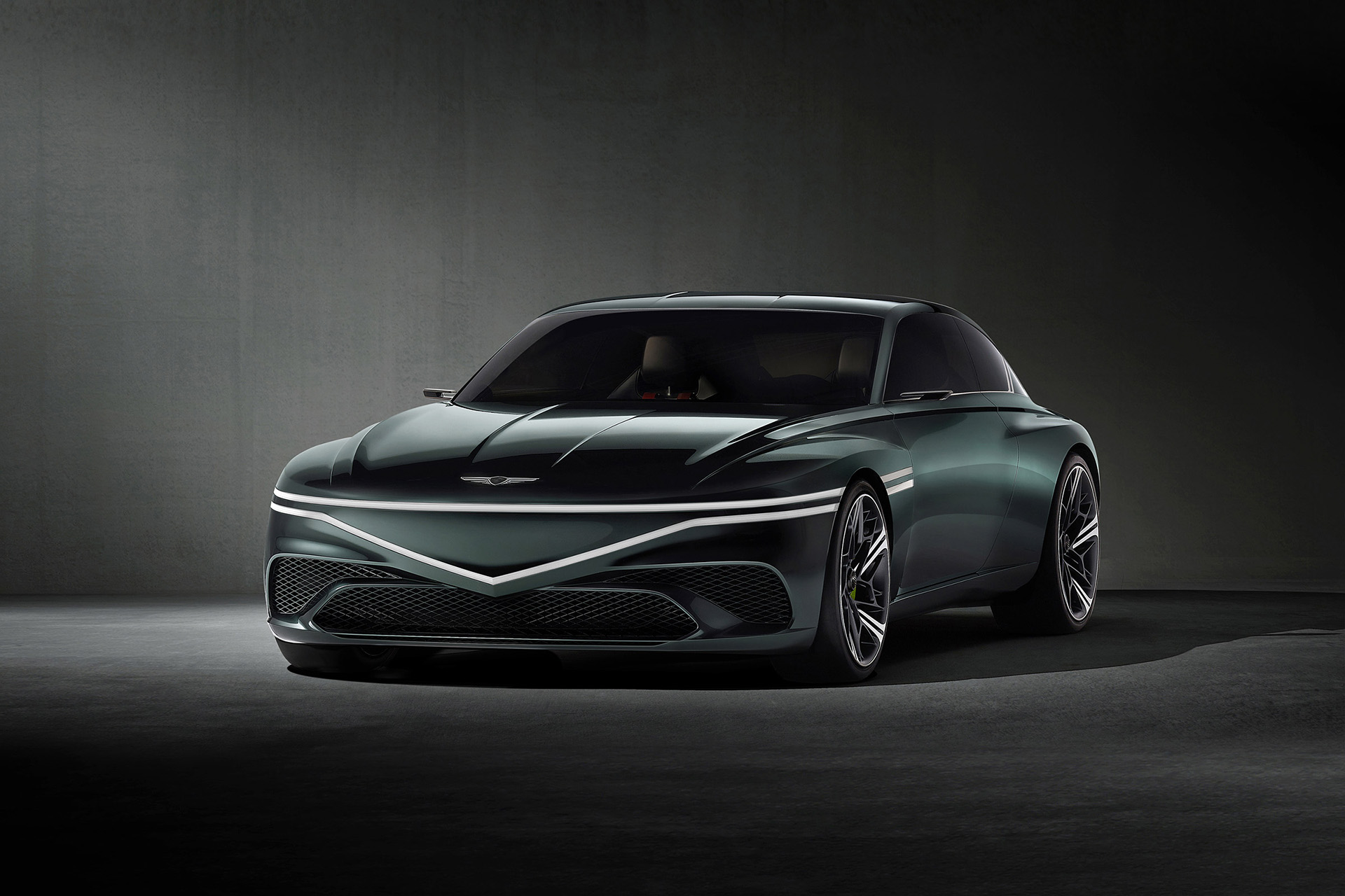 2022 Genesis X Speedium Coupe Concept Front Wallpapers (1)