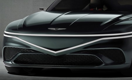 2022 Genesis X Speedium Coupe Concept Grille Wallpapers 450x275 (6)