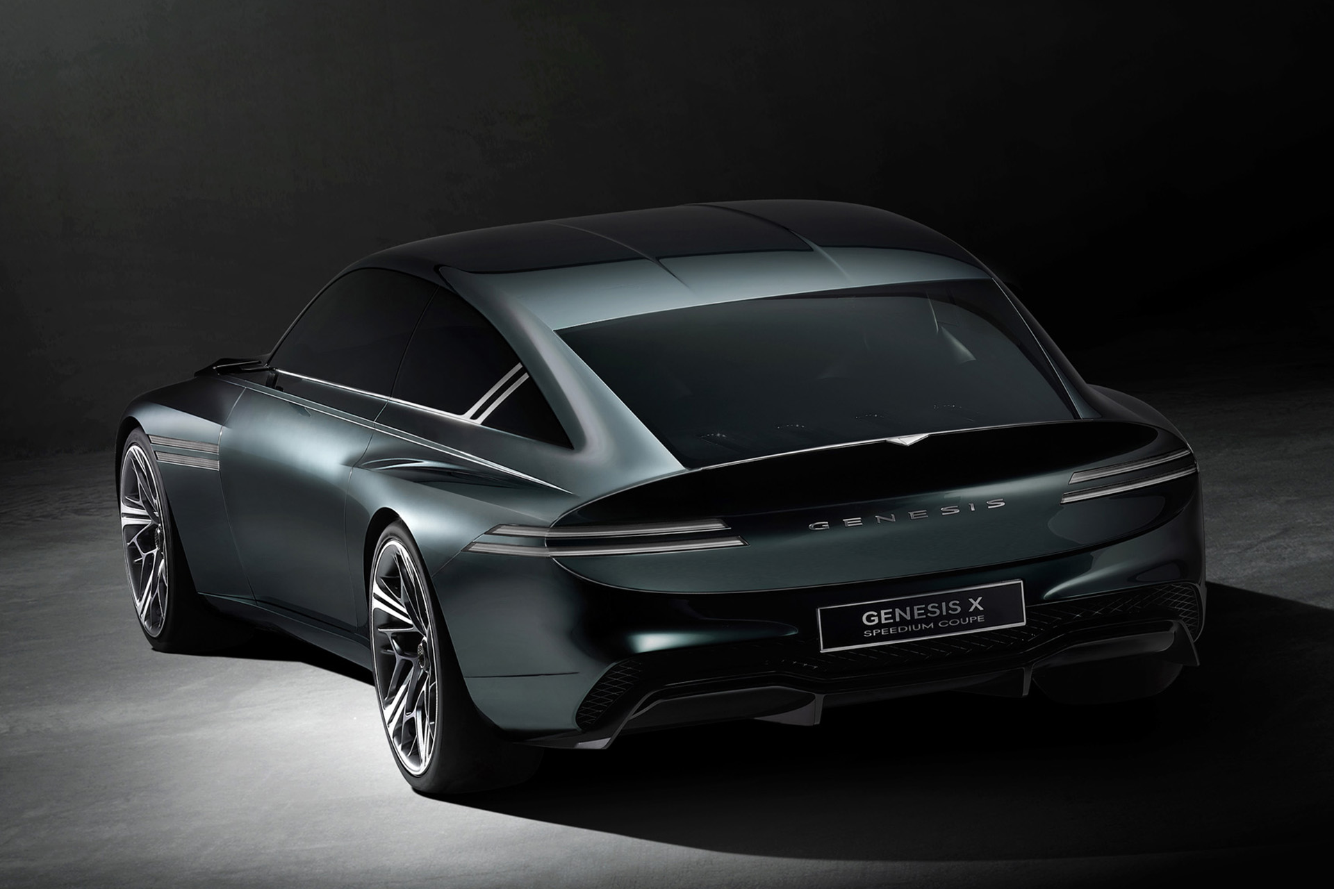 2022 Genesis X Speedium Coupe Concept Rear Wallpapers  (3)