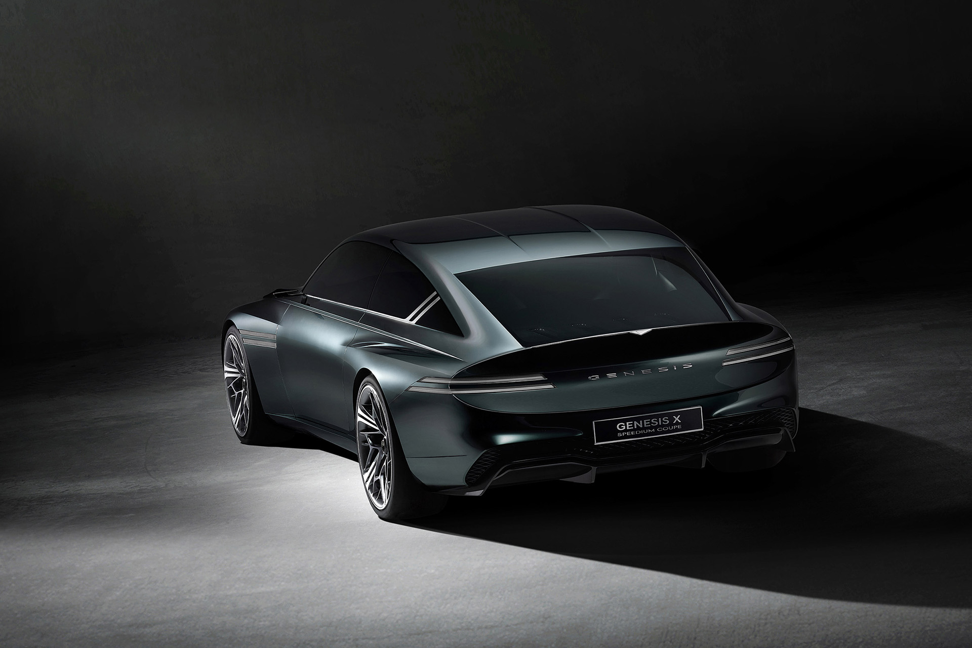 2022 Genesis X Speedium Coupe Concept Rear Wallpapers (4)