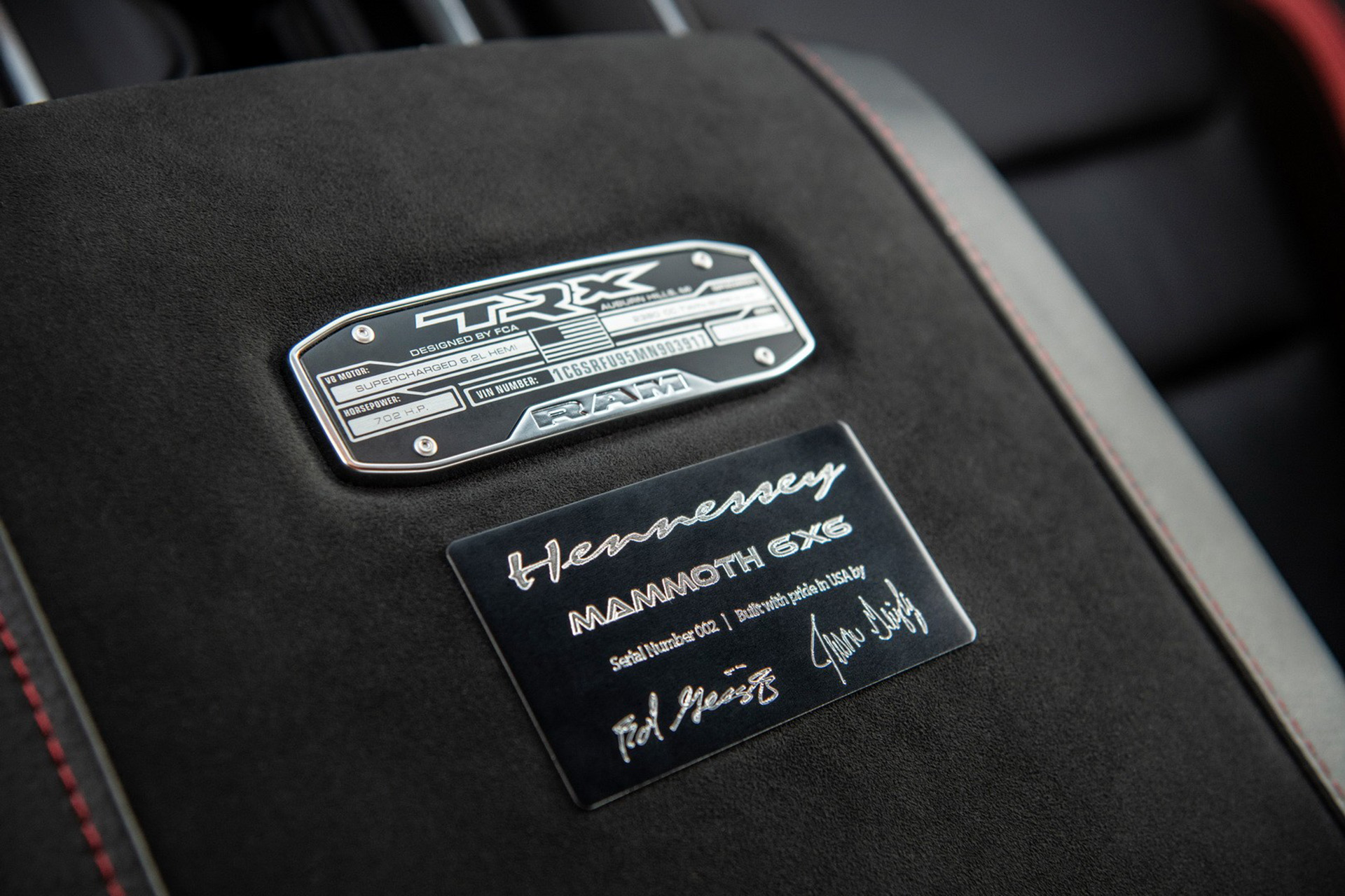 2022 Hennessey Mammoth 1000 6x6 TRX Interior Detail Wallpapers #20 of 20