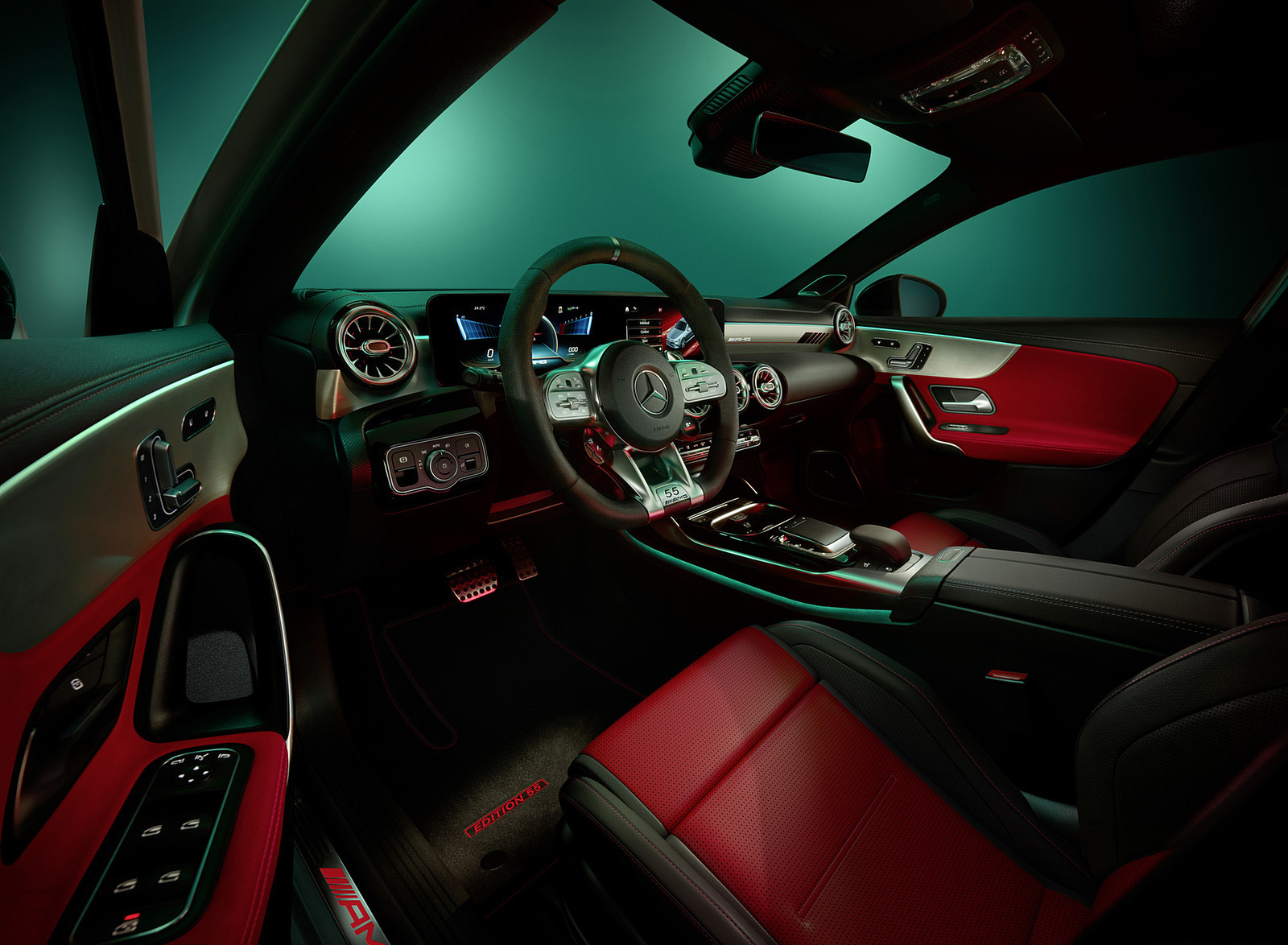 2022 Mercedes-AMG A 35 Edition 55 Interior Wallpapers (6)