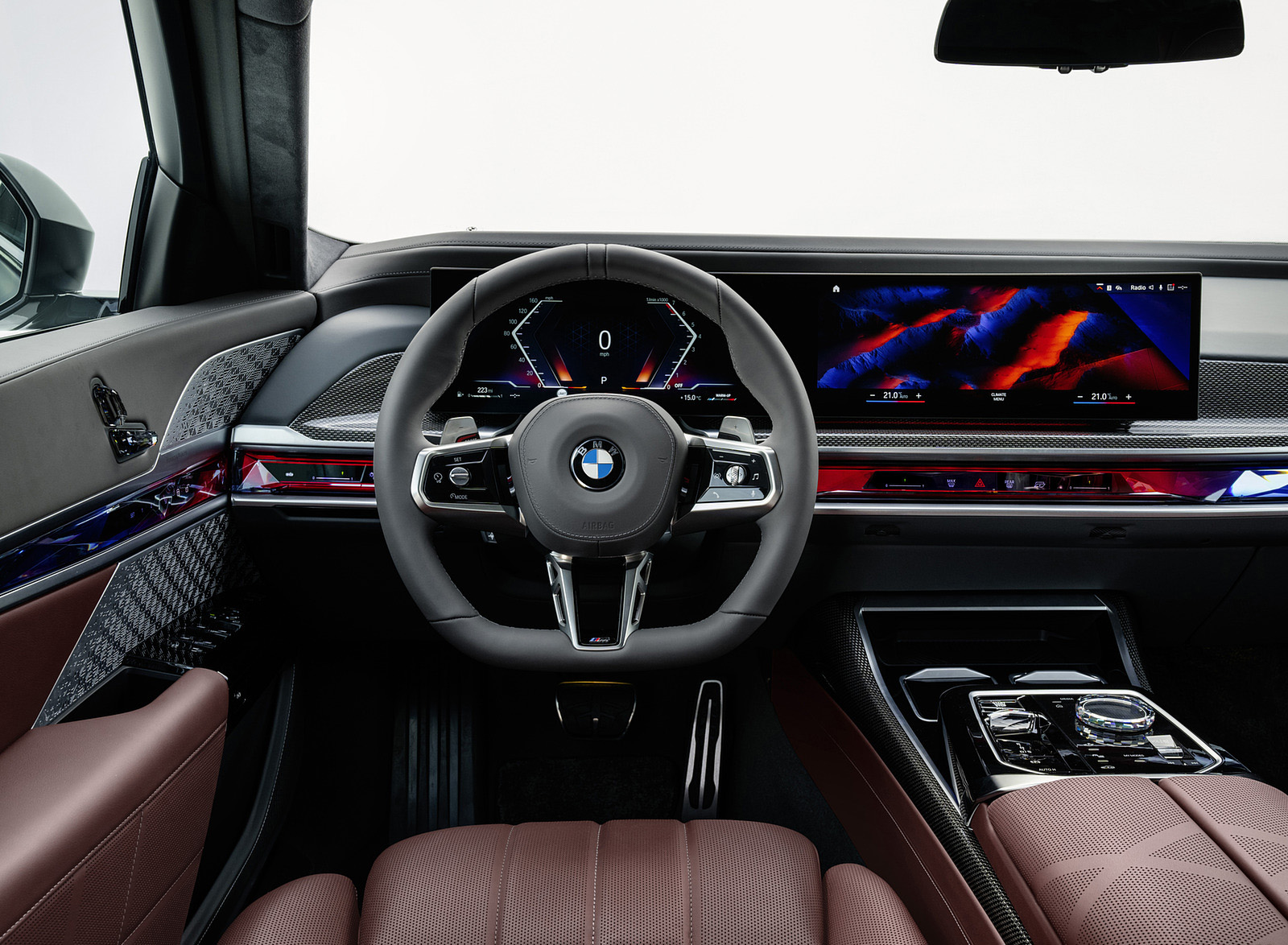2023 BMW 7 Series 760i xDrive Interior Cockpit Wallpapers #34 of 94