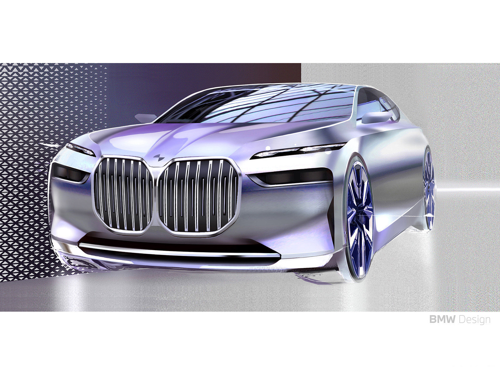 2023 BMW 7 Series Design Sketch Wallpapers #49 of 94