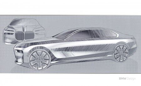 2023 BMW 7 Series Design Sketch Wallpapers 450x275 (58)