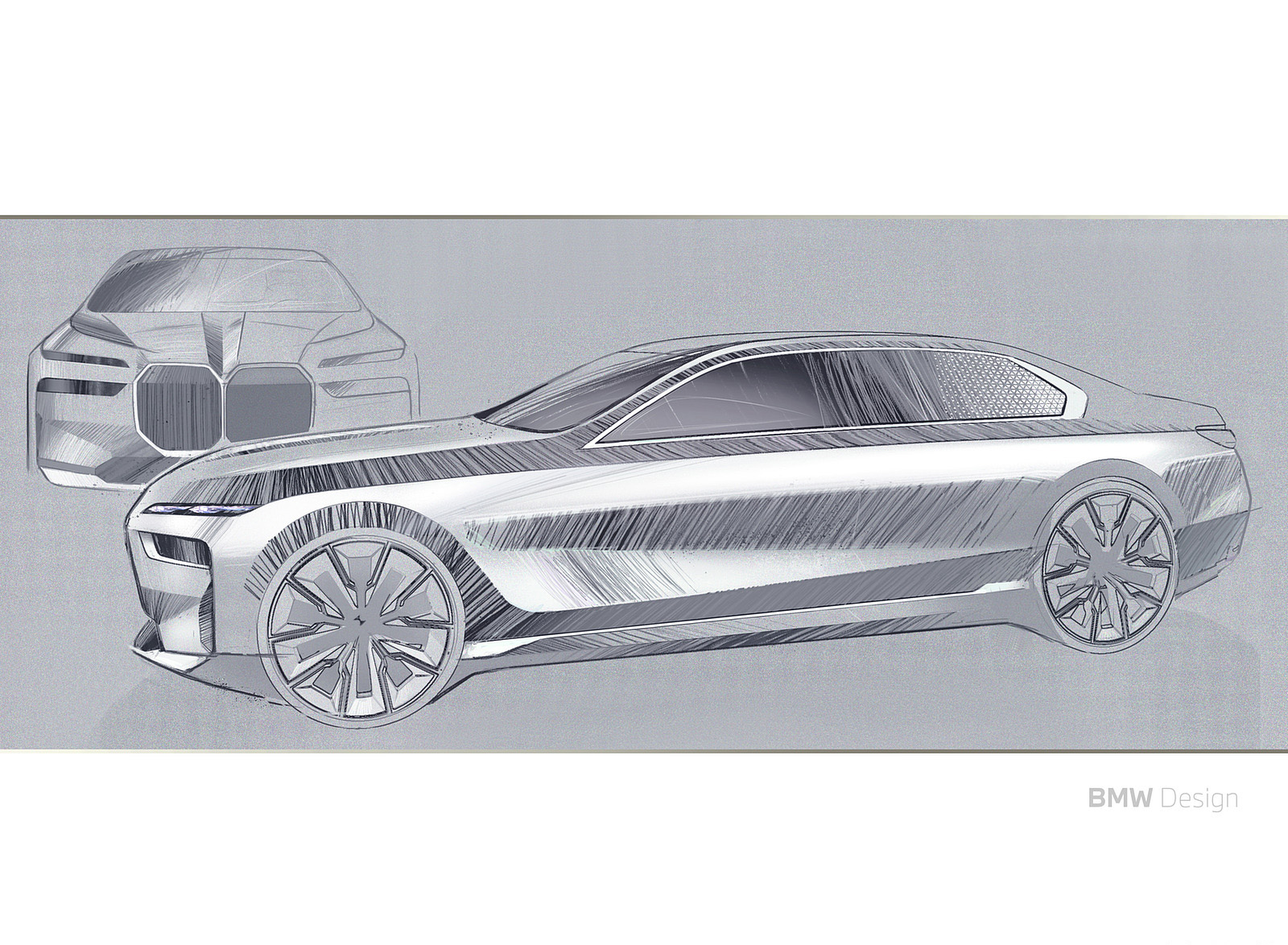 2023 BMW 7 Series Design Sketch Wallpapers #58 of 94