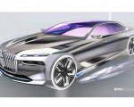 2023 BMW 7 Series Design Sketch Wallpapers 150x120 (44)