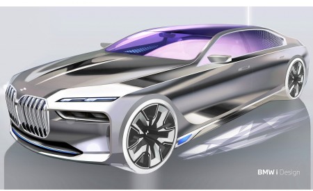 2023 BMW 7 Series Design Sketch Wallpapers 450x275 (44)