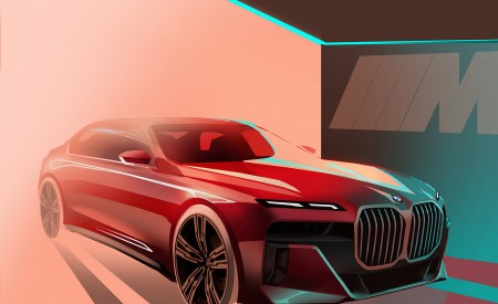 2023 BMW 7 Series Design Sketch Wallpapers 450x275 (45)