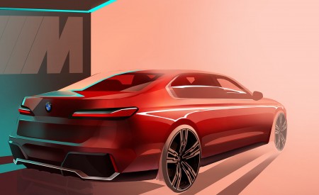 2023 BMW 7 Series Design Sketch Wallpapers 450x275 (46)