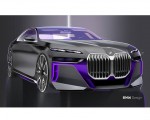 2023 BMW 7 Series Design Sketch Wallpapers 150x120 (52)
