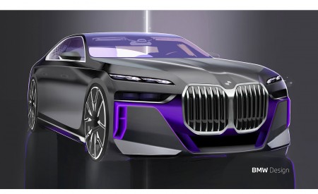 2023 BMW 7 Series Design Sketch Wallpapers 450x275 (52)