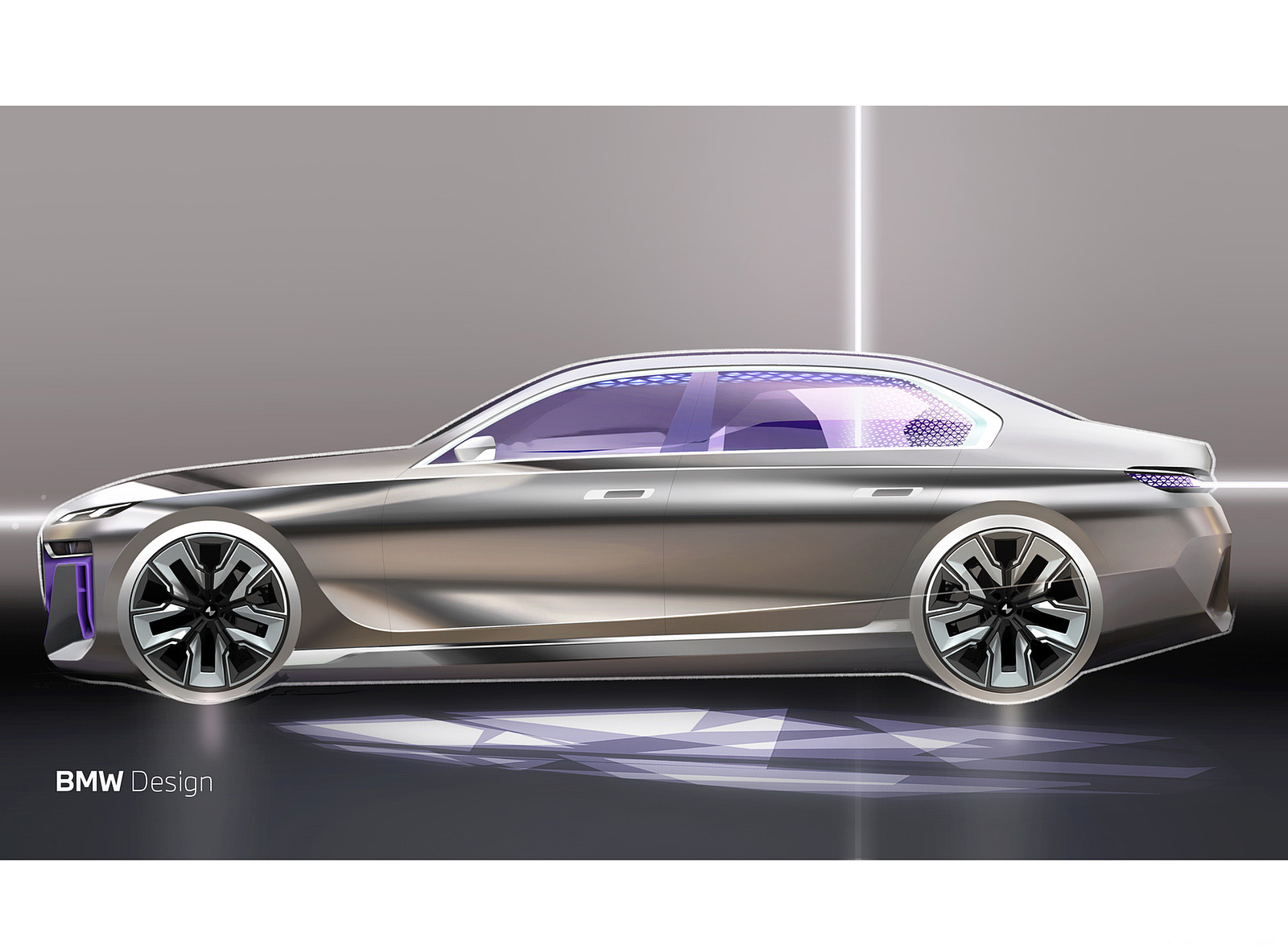 2023 BMW 7 Series Design Sketch Wallpapers #51 of 94