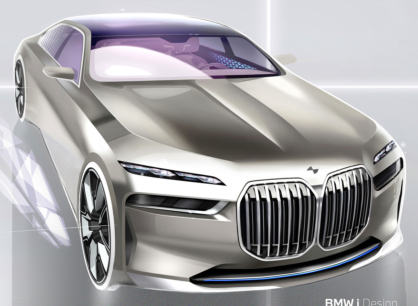 2023 BMW 7 Series Design Sketch Wallpapers #50 of 94