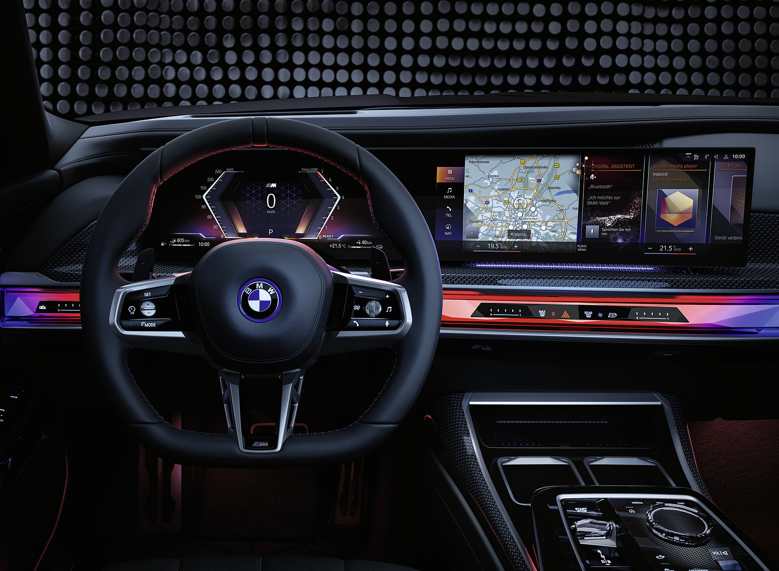 2023 BMW M760e xDrive Interior Cockpit Wallpapers #29 of 71
