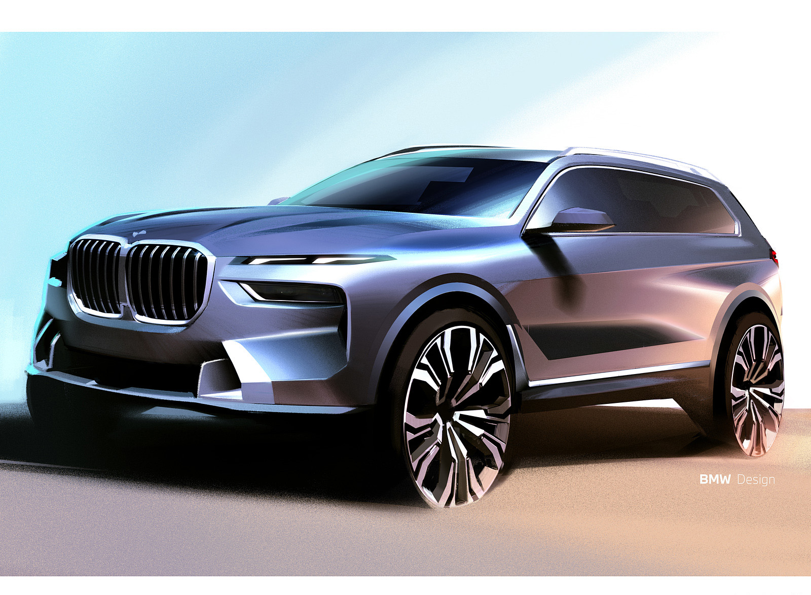 2023 BMW X7 Design Sketch Wallpapers  #67 of 77