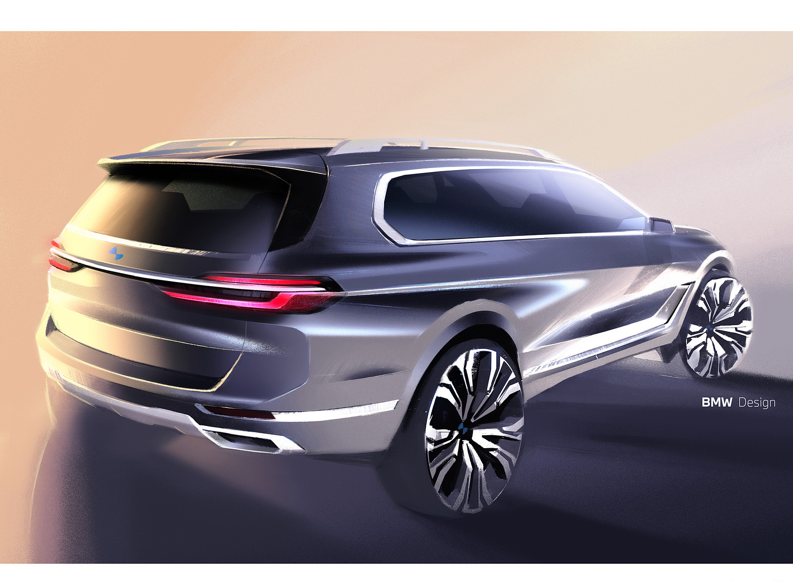 2023 BMW X7 Design Sketch Wallpapers #68 of 77