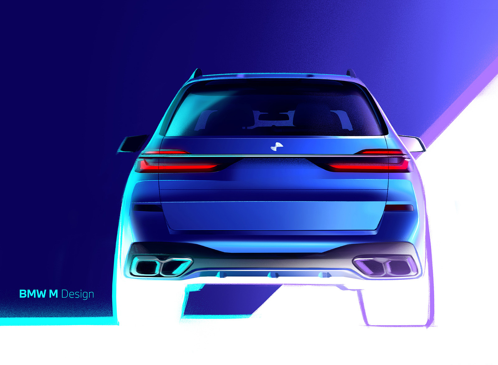 2023 BMW X7 M60i xDrive Design Sketch Wallpapers #66 of 78