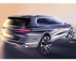 2023 BMW X7 xDrive40i Design Sketch Wallpapers 150x120