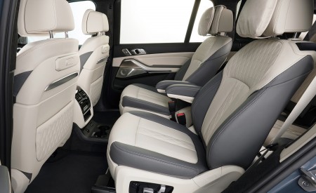 2023 BMW X7 xDrive40i Interior Rear Seats Wallpapers 450x275 (26)