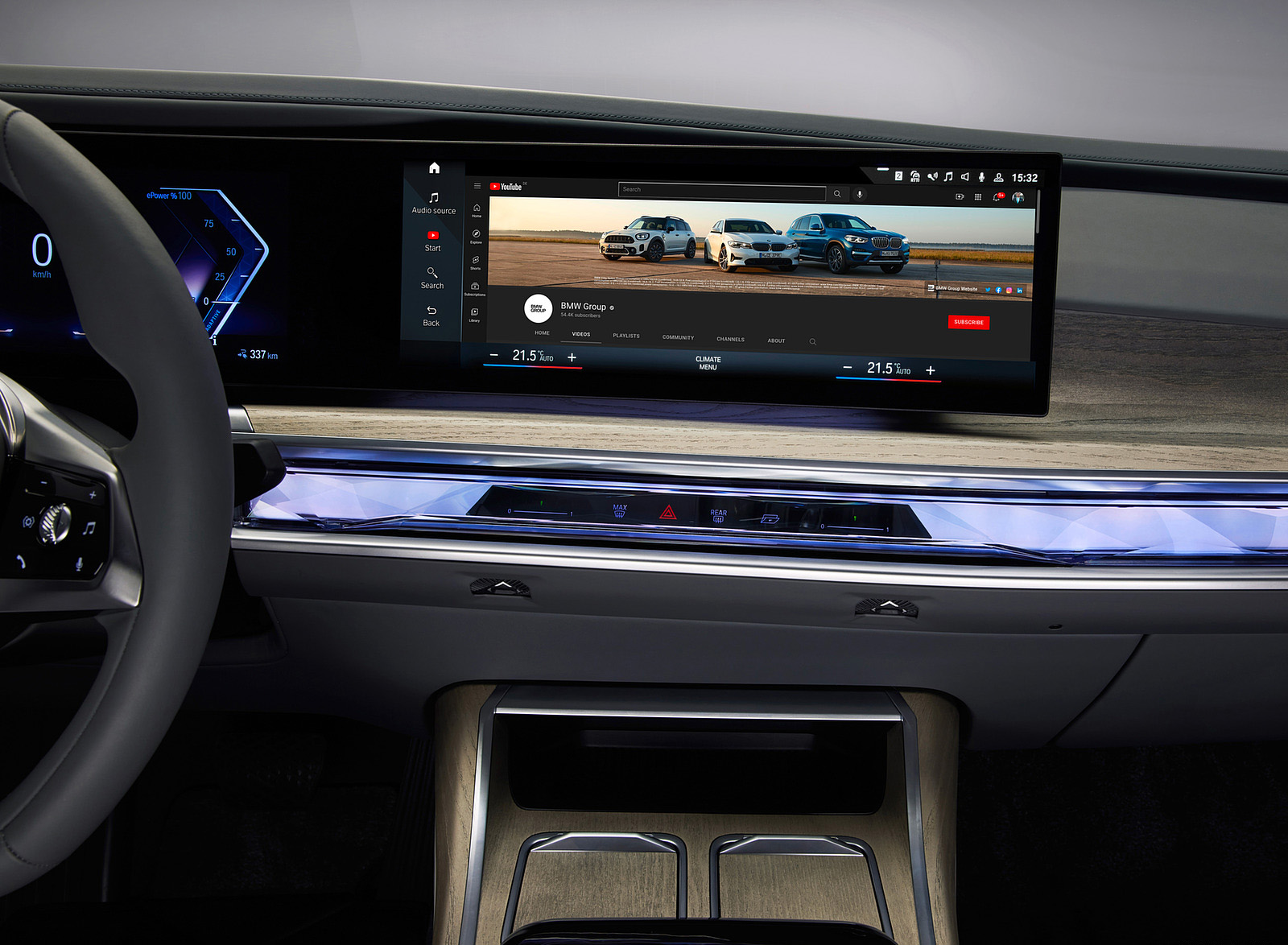 2023 BMW i7 xDrive60 Central Console Wallpapers #52 of 88