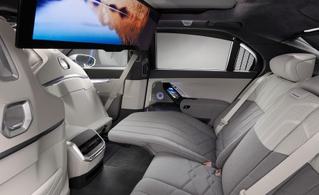 2023 BMW i7 xDrive60 Interior Rear Seats Wallpapers  450x275 (71)