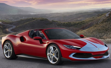2023 Ferrari 296 GTS Front Three-Quarter Wallpapers 450x275 (16)