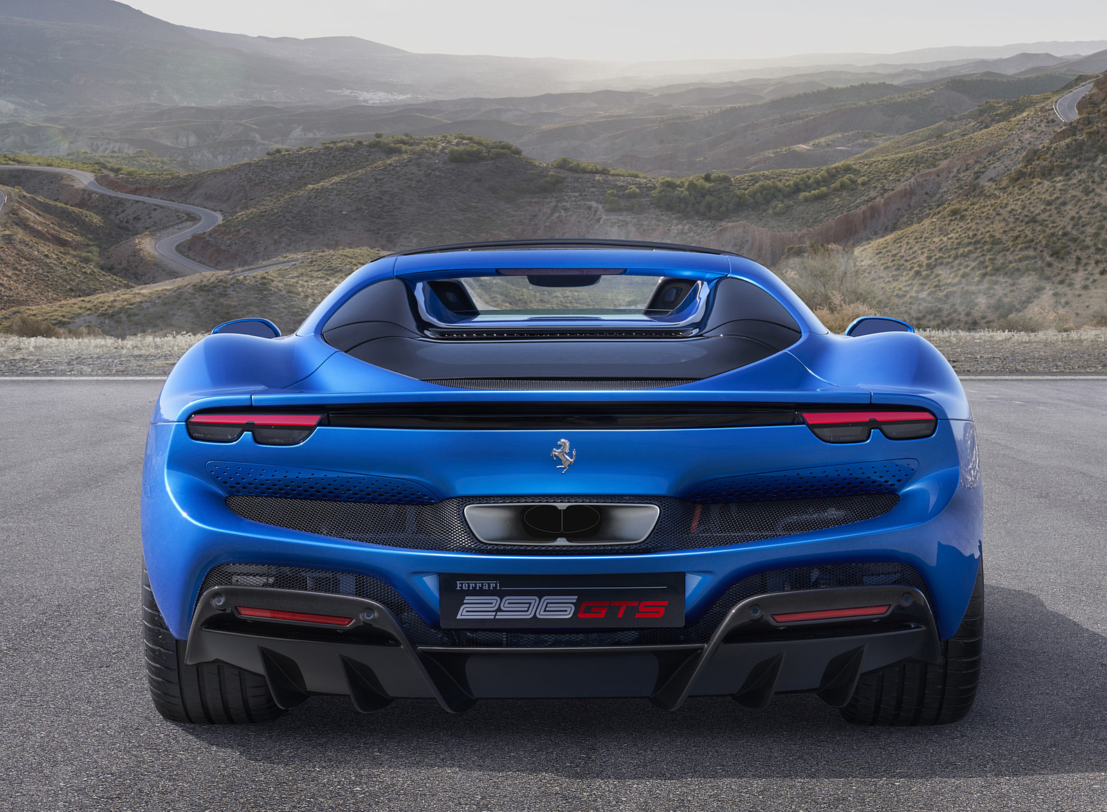 2023 Ferrari 296 GTS Rear Wallpapers (5)