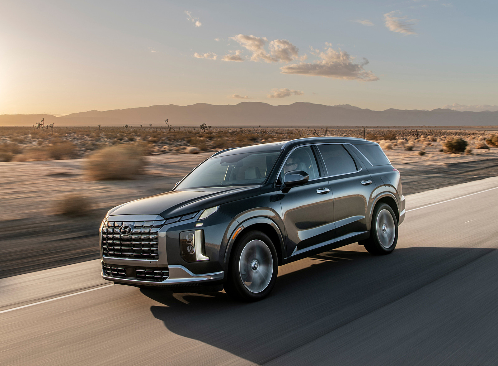 2023 Hyundai Palisade Front Three-Quarter Wallpapers  (1)