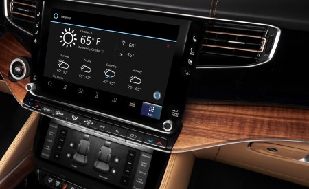 2023 Jeep Grand Wagoneer L Central Console Wallpapers 450x275 (73)