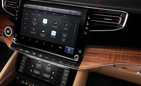 2023 Jeep Grand Wagoneer L Central Console Wallpapers 450x275 (72)