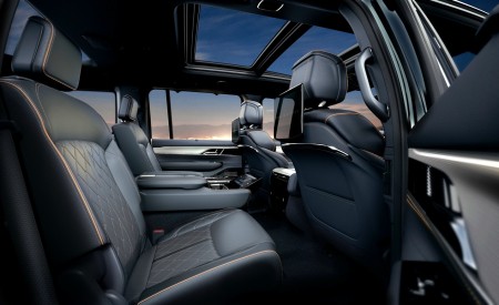 2023 Jeep Grand Wagoneer L Interior Rear Seats Wallpapers 450x275 (114)